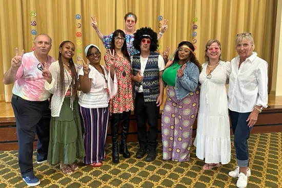 Hippie Dress Party at Dominican Village